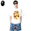 BAPE 1st Camo Big Ape Head Men's T-Shirt - White