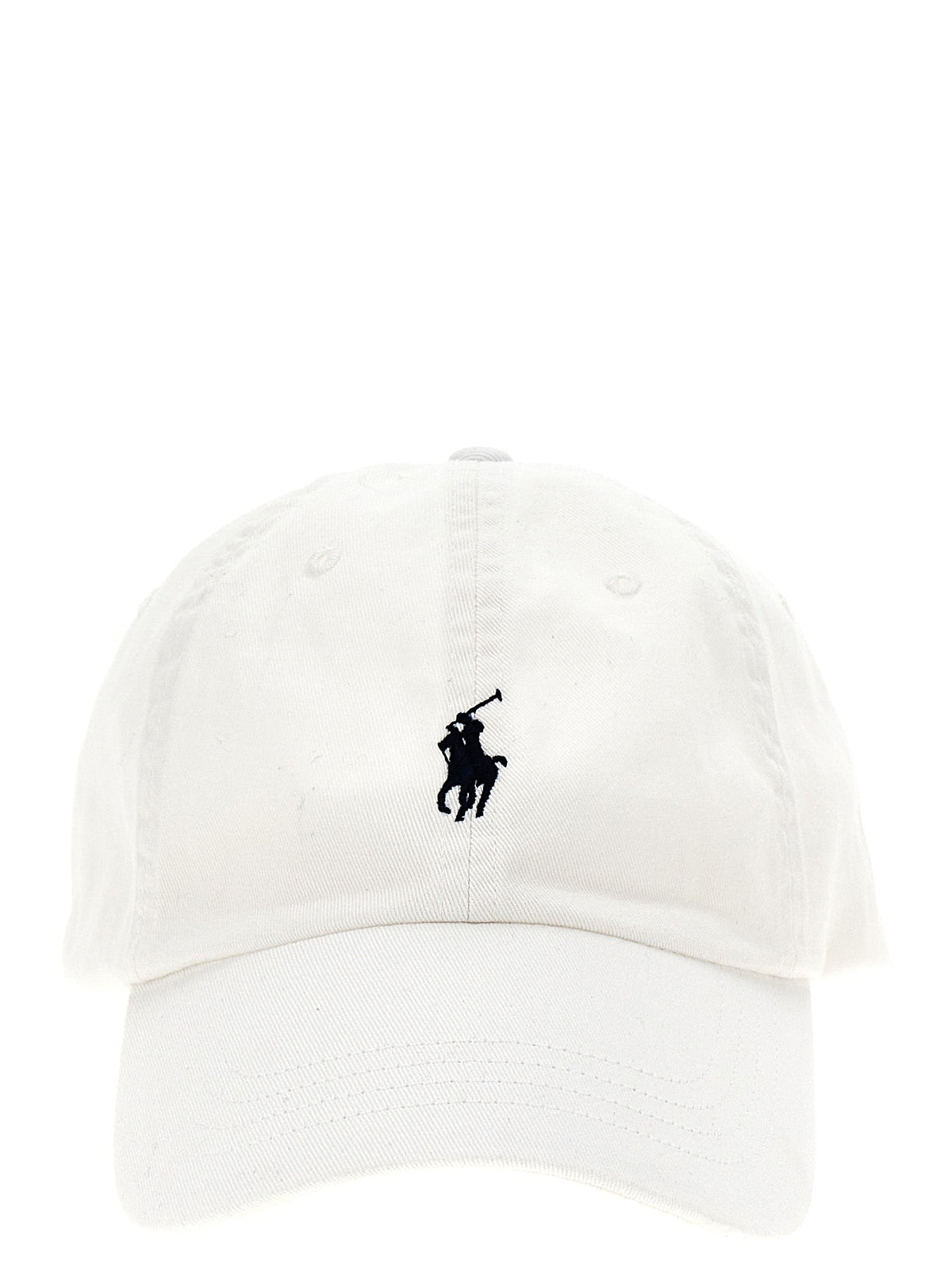 Polo Ralph Lauren White Cotton Baseball Cap
