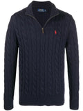 Polo Ralph Lauren cable knit half-zip jumper