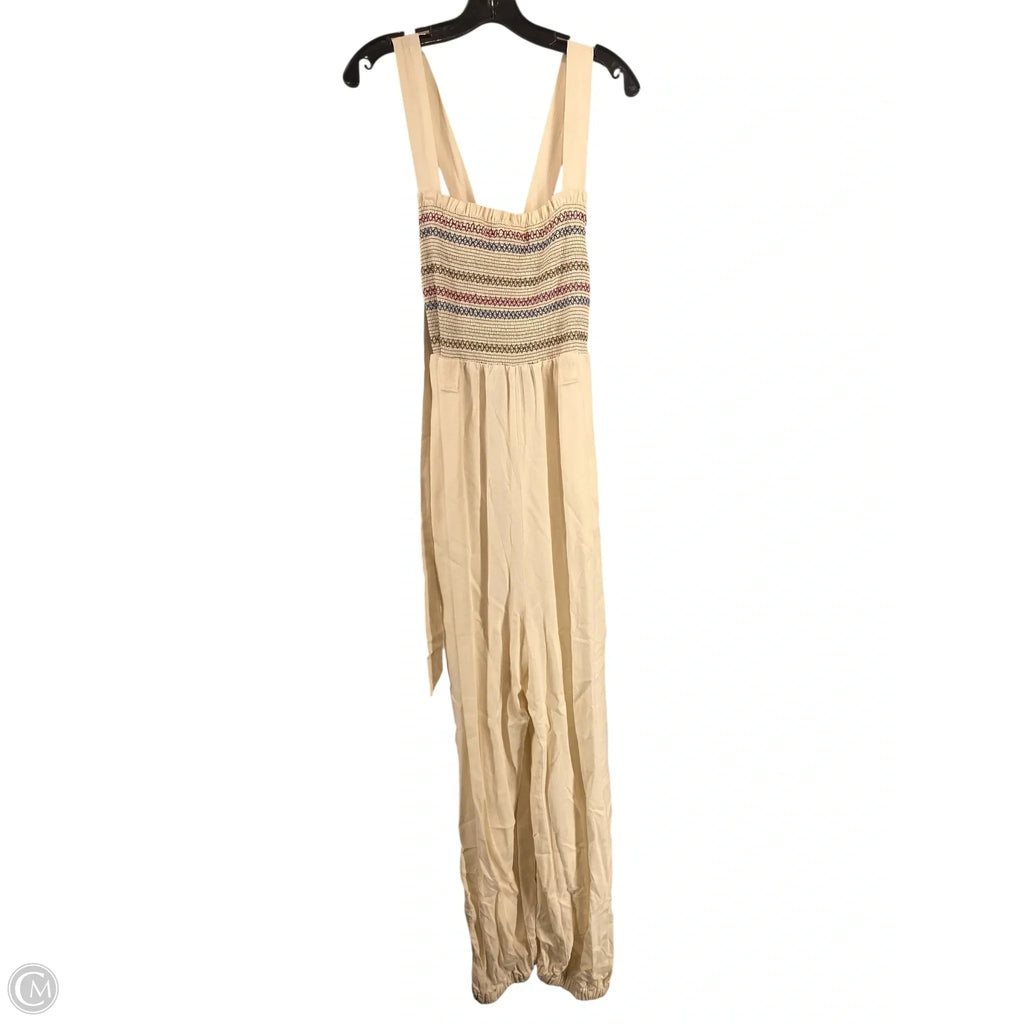 Jumpsuit By Free People In Cream, Size: M