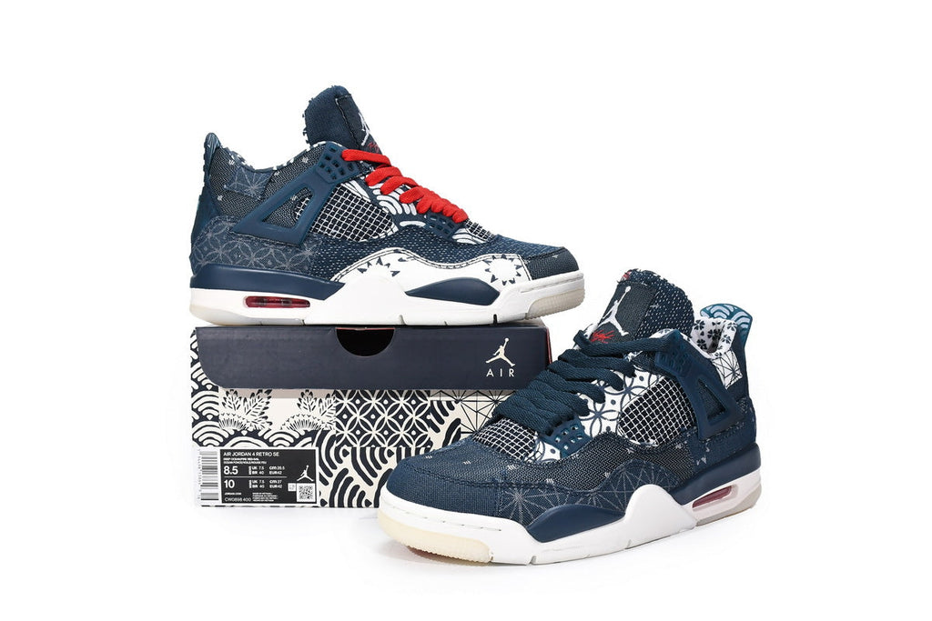 Air Jordan 4 Retro Sashiko Reps Sneaker CW0898-400