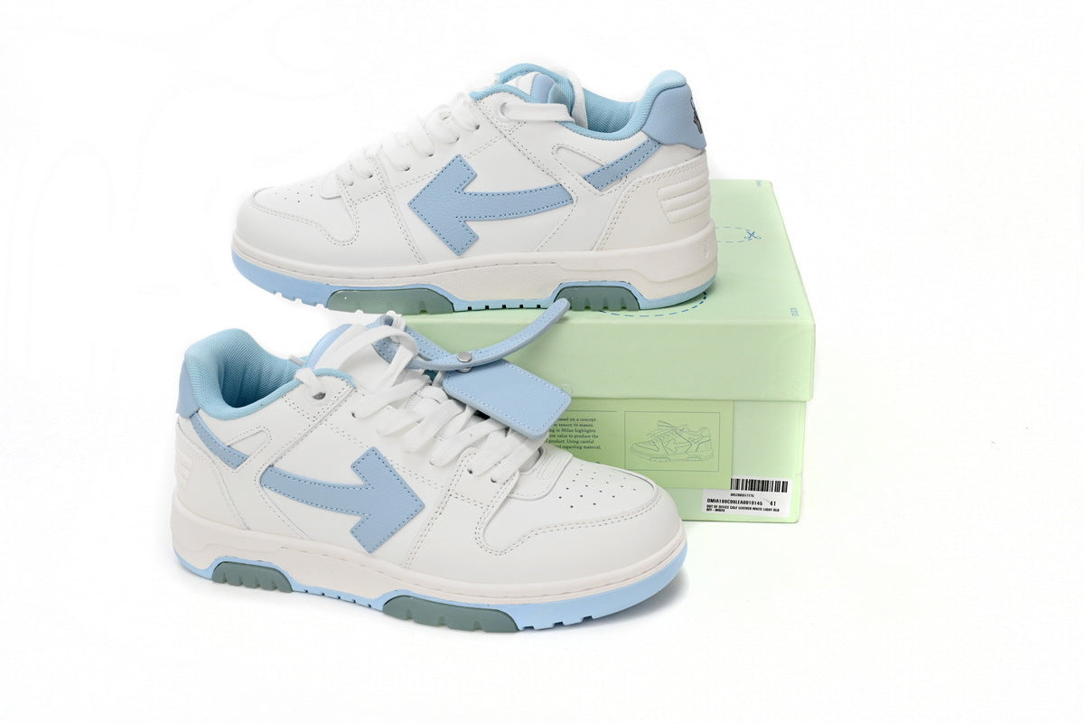 Off White Out Of Office Sky Blue And White Reps Sneaker OMIA189 C99LEA00 10145