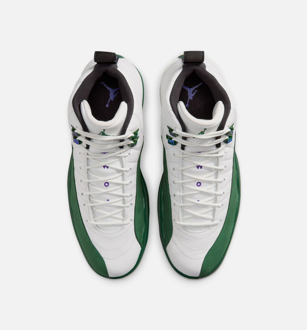 Air Jordan 12 Retro Idols Become Rivals Men's – Summit White/Gorge Green/Fierce Purple