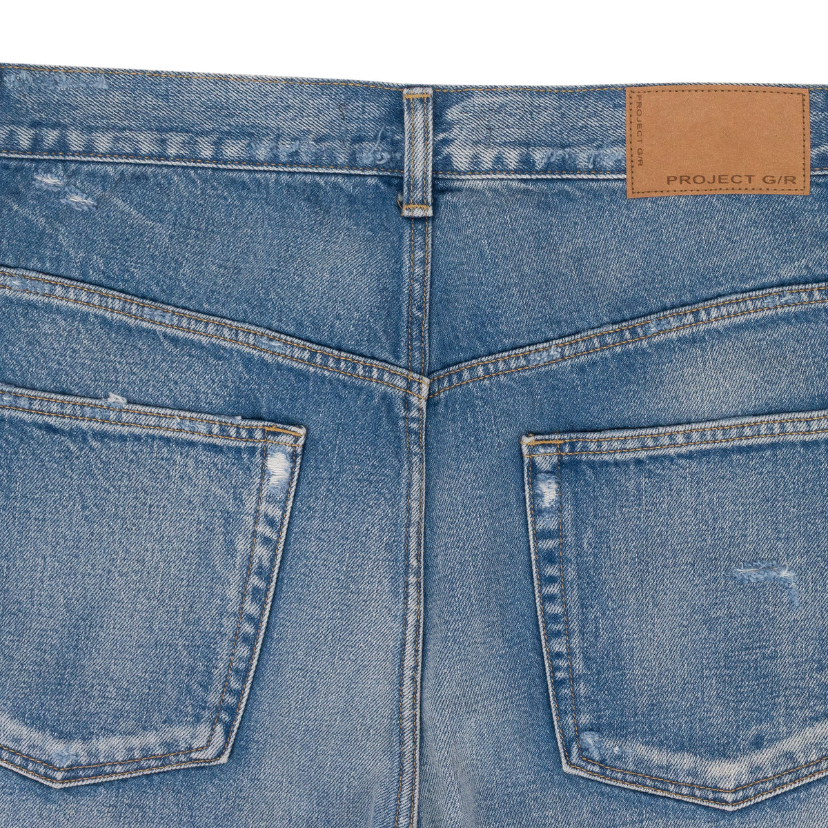 CAMO/BLUE HYBRID SKINNY JEANS