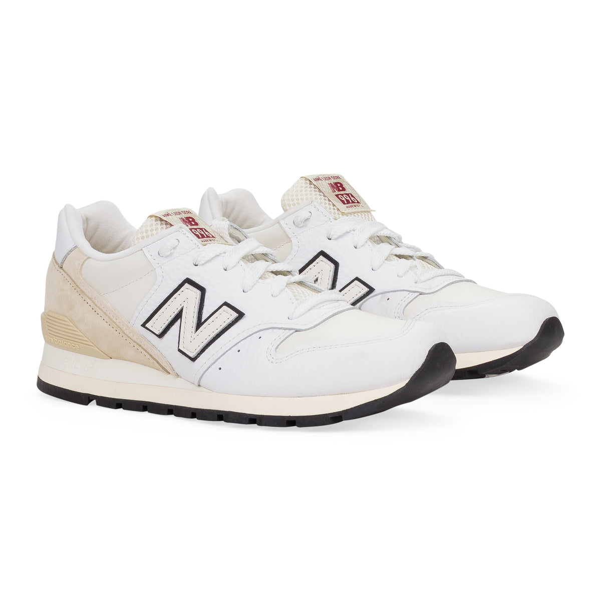 WHITE NB MADE IN USA 996 SNEAKERS
