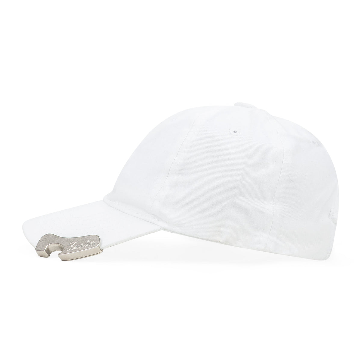 WHITE BOTTLE OPENER CAPOS CAP