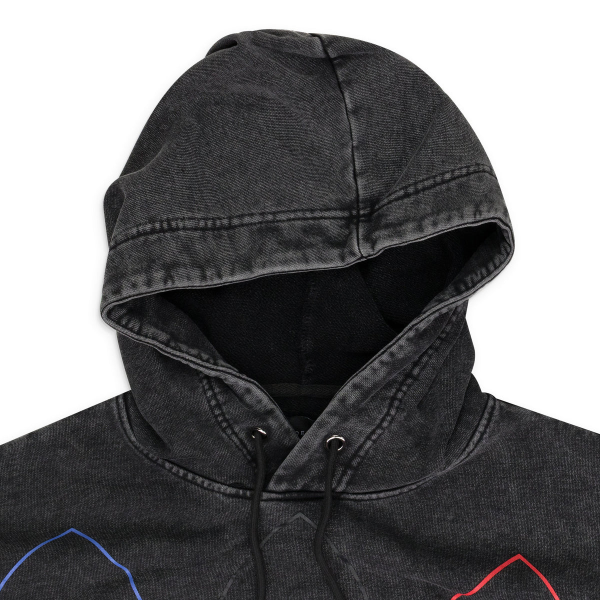 MULTICOLOR INTERTWINED WINDOWS HOODIE