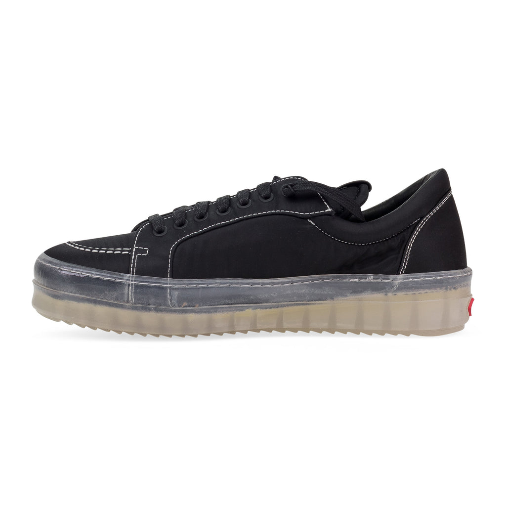 BLACK/TRANSLUCENT V1-LO SNEAKERS