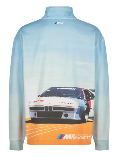 KITH x BMW zip-up sweatshirt
