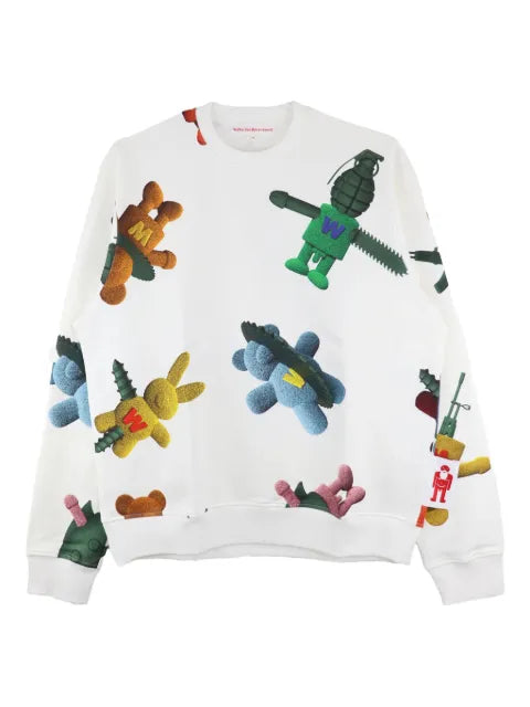 Walter Van Beirendonck printed sweatshirt