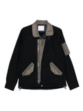 sacai Oxford nylon cotton jacket