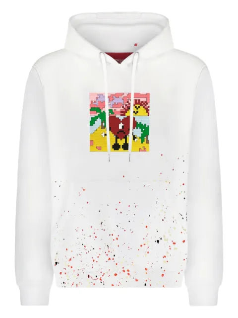 Mostly Heard Rarely Seen 8-Bit Summer Without You paint-splatter hoodie