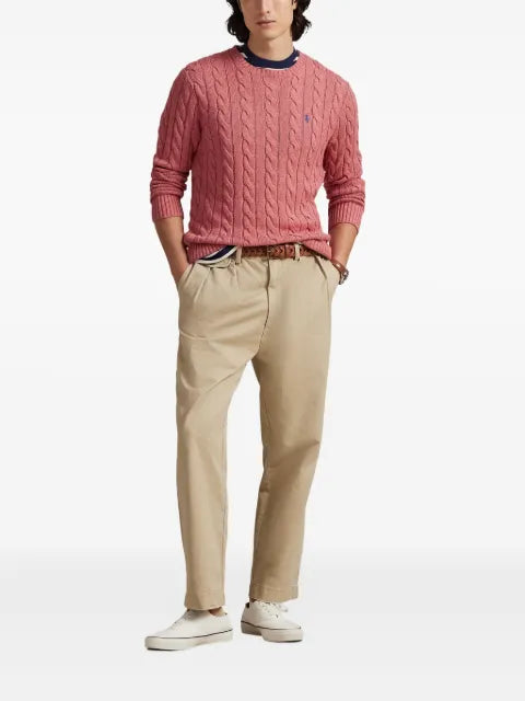 Polo Ralph Lauren sweater with cable-knit pattern
