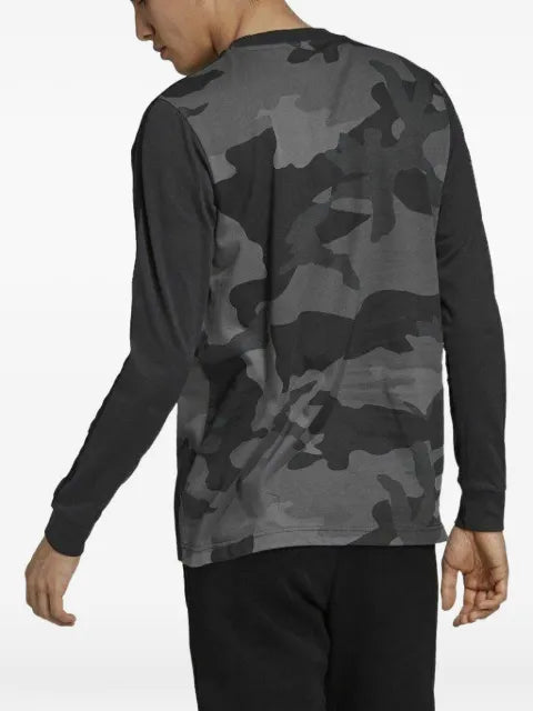 adidas long-sleeve sweatshirt