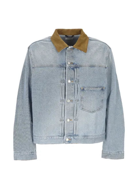 Haikure jacket with corduroy collar