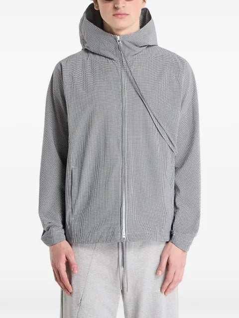 Post Archive Faction Opening hooded zip jacket