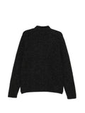 James Perse high-neck long-sleeve cardigan