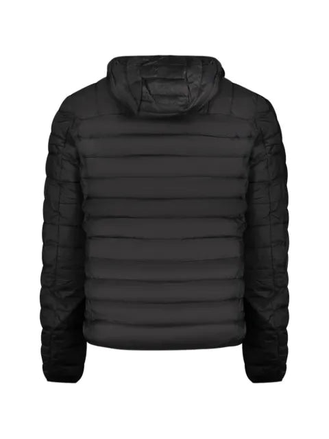 Cavalli Class quilted hooded jacket