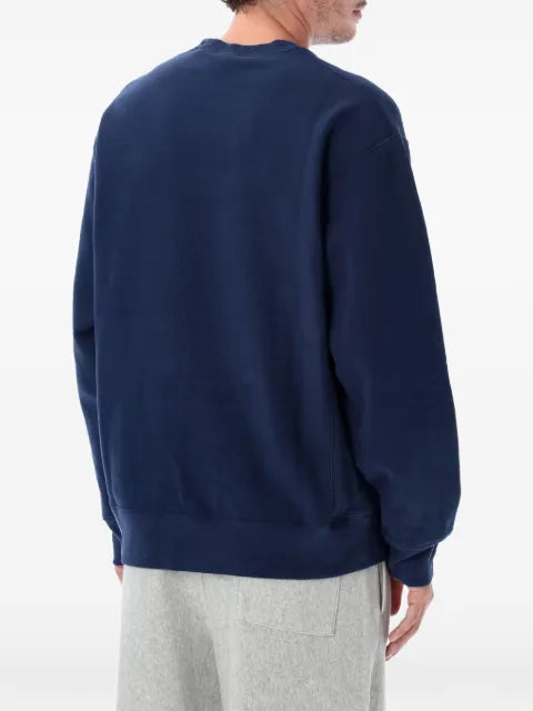Champion logo-patch long-sleeve sweatshirt