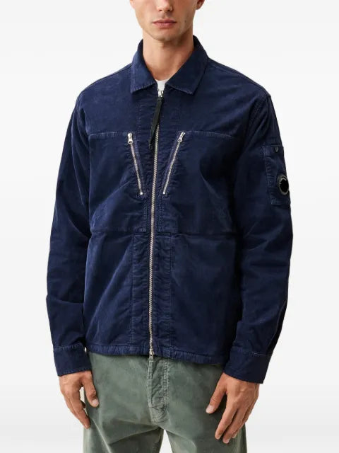 C.P. Company corduroy Lens zipped overshirt