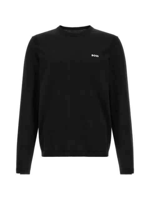 BOSS Ever cotton T-shirt with contrasting logo
