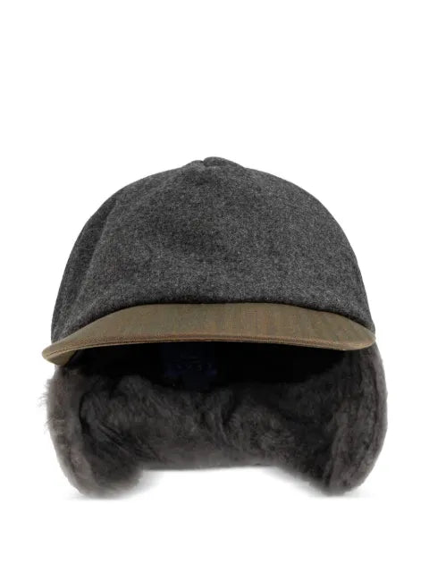 Sease baseball cap with ear flaps