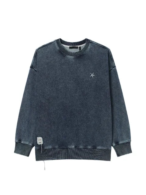 FIVE CM star-patchwork sweatshirt