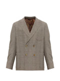 ETRO double-breasted checked blazer
