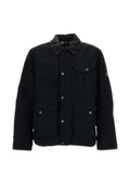 Barbour International corduroy-collar multi-pocket jacket
