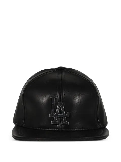 Earthling Collective leather baseball cap