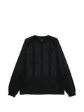 Juun.J striped long-sleeve sweatshirt