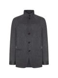Zegna high-neck jacket
