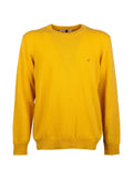 BROOKSFIELD embroidered-logo crew-neck sweater