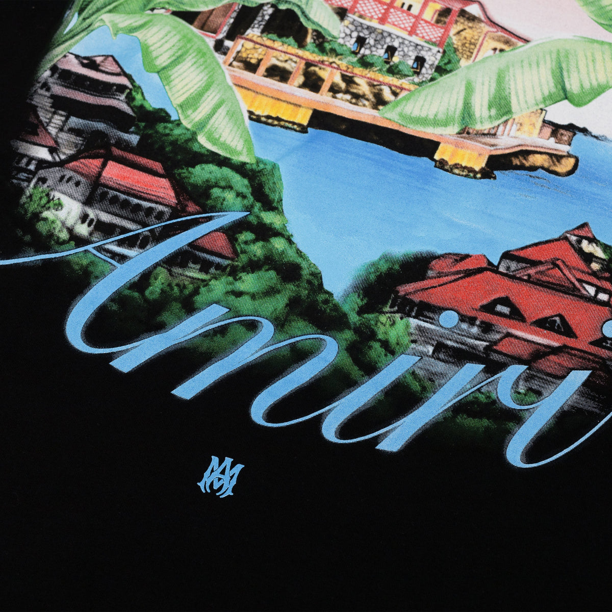 Black Eden Rock Airbrush Tee