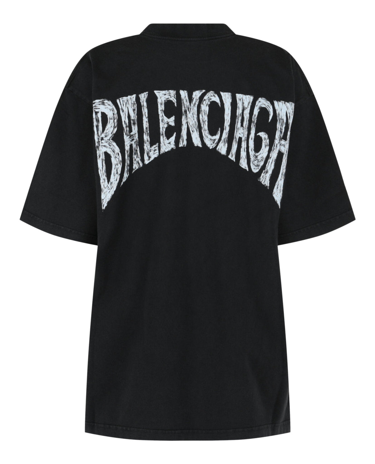 Balenciaga Womens Medium Fit Paris Tropical T-Shirt