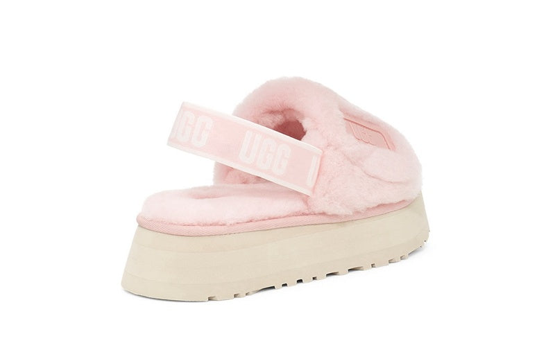 Pink Disco Fluffy Sandals — New Arrival | In Stock