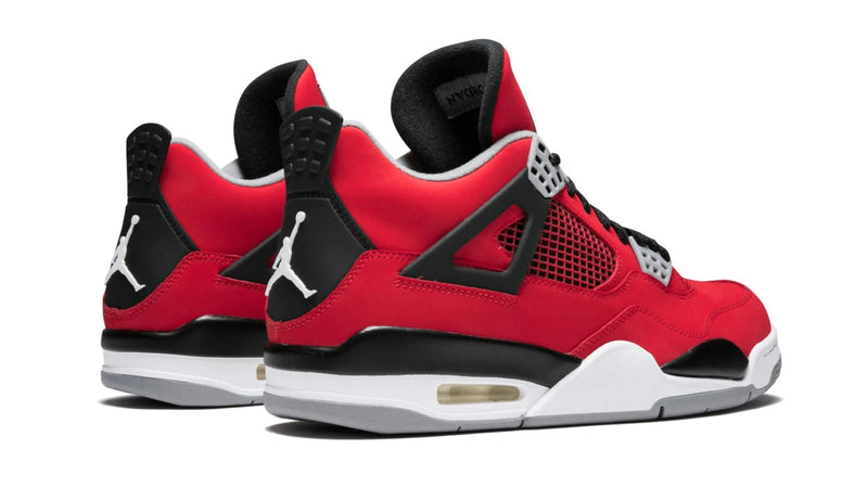 Air Jordan 4 Retro 'Toro Bravo' – All-Red Fire AJ4 with Premium Suede & Varsity Red Throughout
