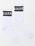 WHITE CORE CALF SOCK