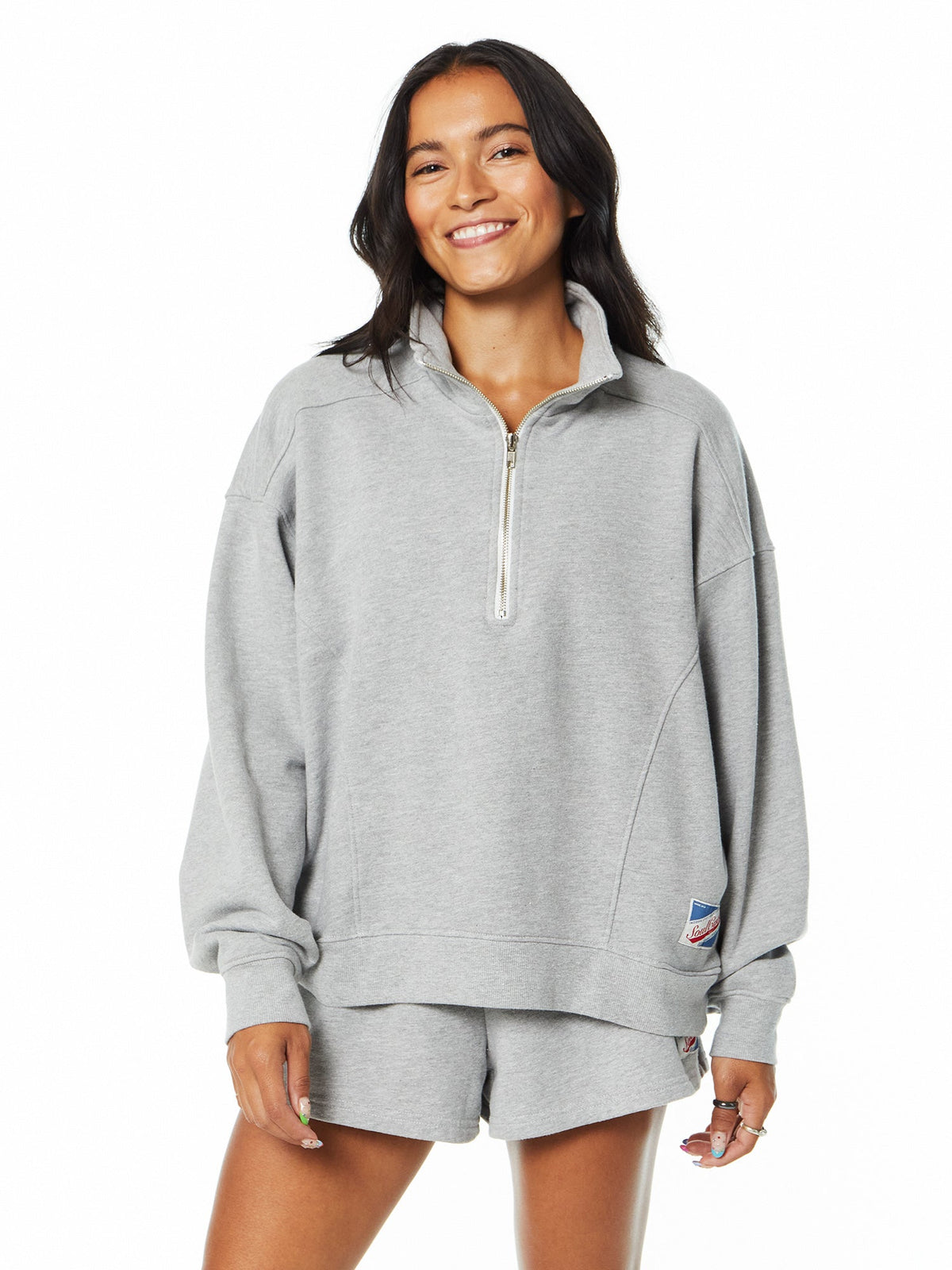 CALLIE 1/4 ZIP SWEATSHIRT