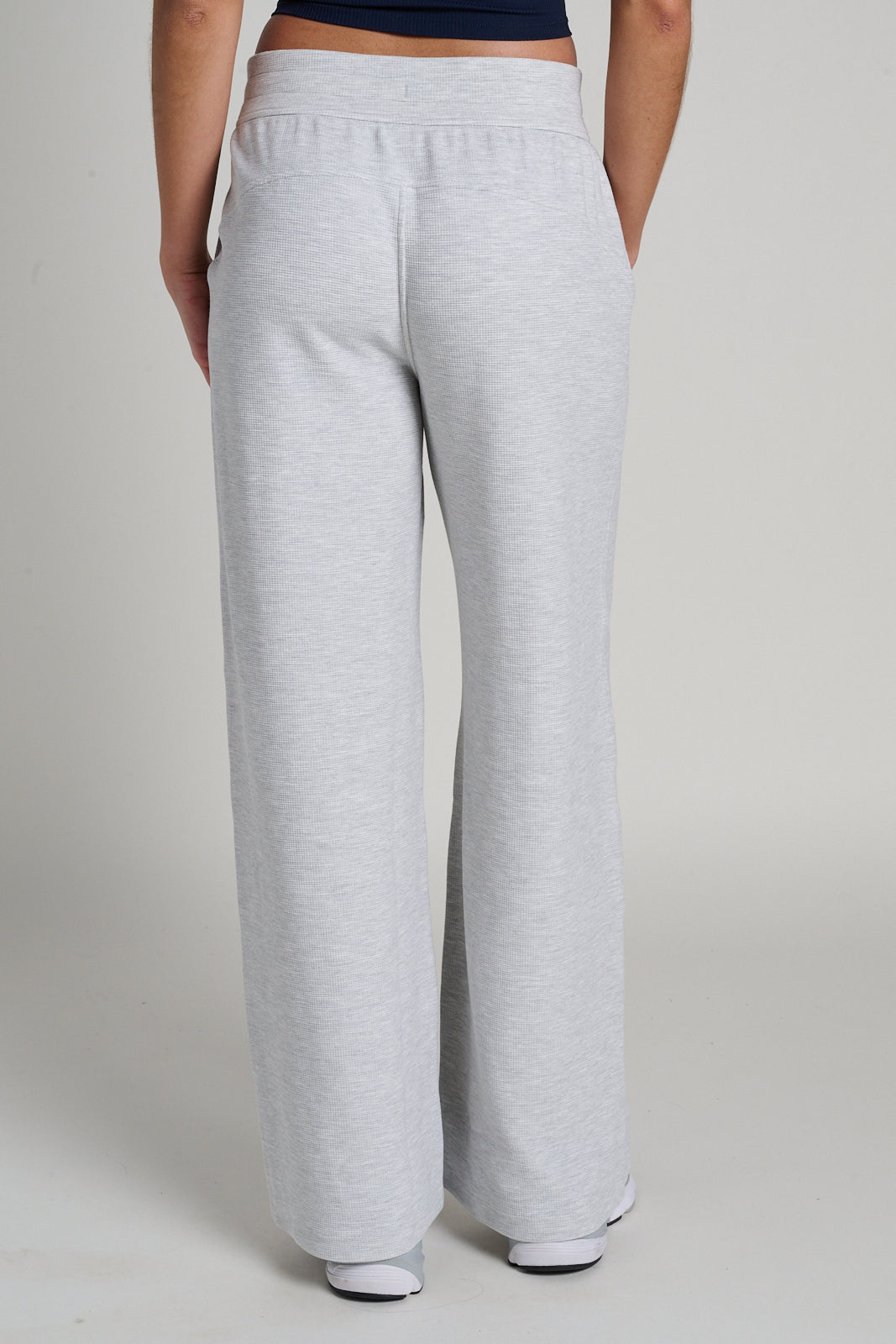 Scuba Mid-Rise Wide-Leg Pant