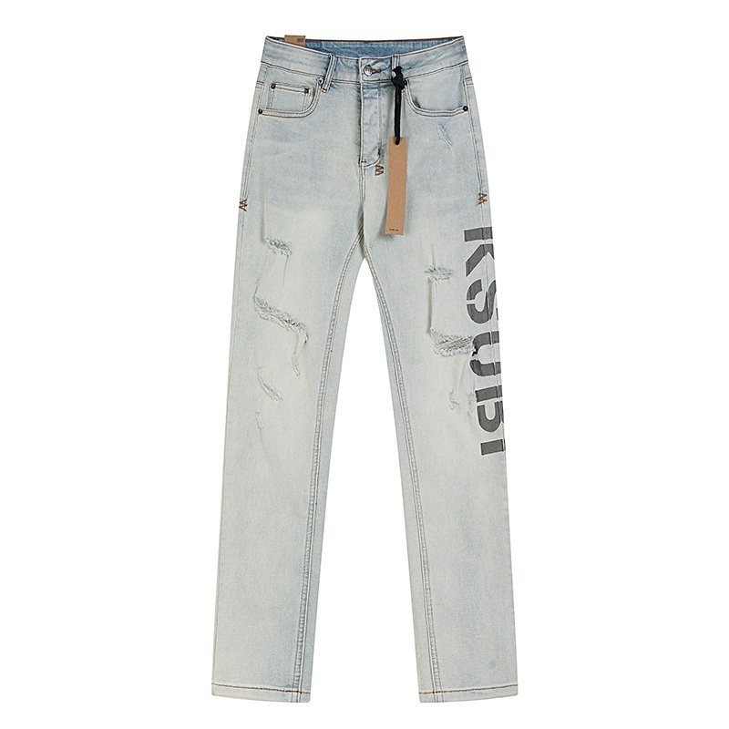 Ksubi Royalty Heroism Light Blue Slim Tapered Jeans