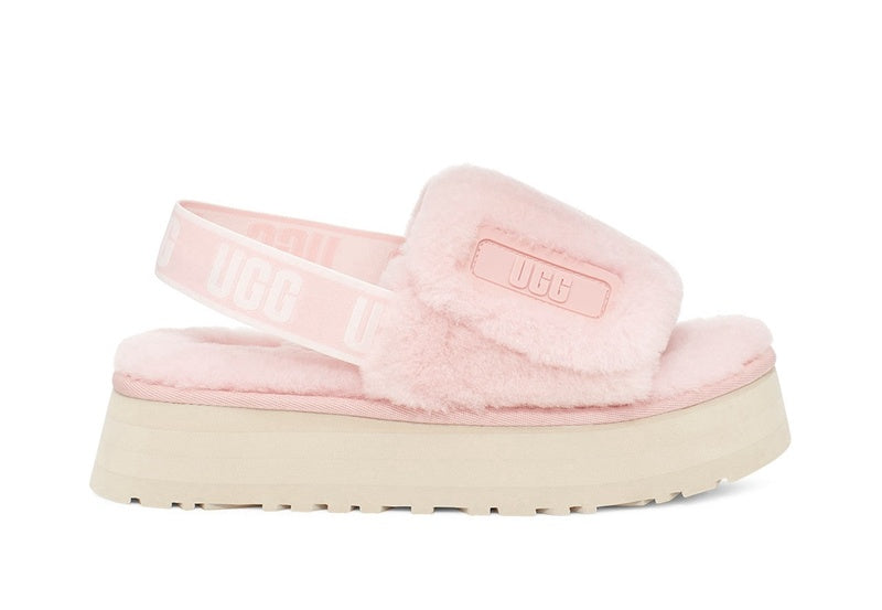 Pink Disco Fluffy Sandals — New Arrival | In Stock