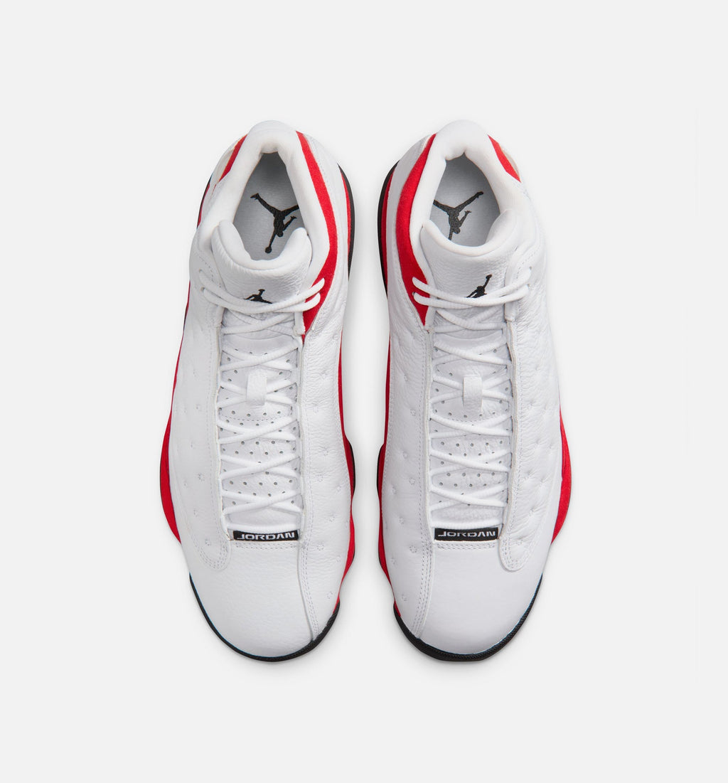 Air Jordan 13 Retro "White and University Red" Men's Shoe – White/Black/True Red
