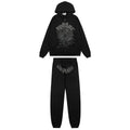 Sp5der Spiderweb Graphic Hoodie & Jogger Matching Set