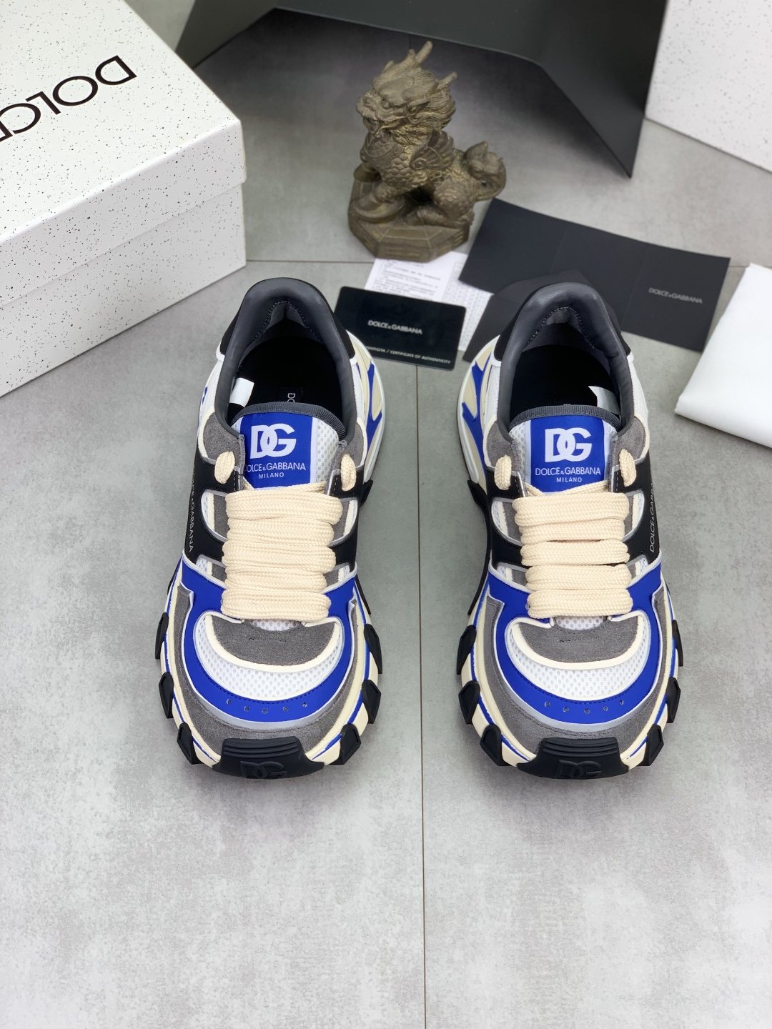 Dolce & Gabbana Men's Paneled Low-Top Sneakers